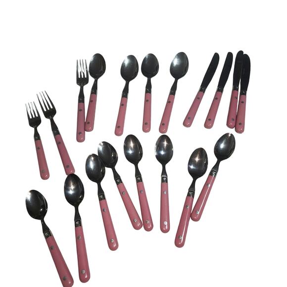 WF EUC 29 PIECE MARDI GRAS HEAVY DUTY FLATWARE SERVICE - Picture 1 of 7